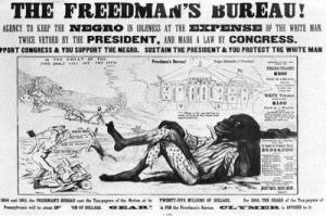 Anti-Freedmens Bureau Poster 01